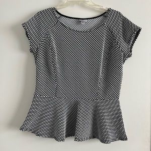 Worthington peplum blouse / top